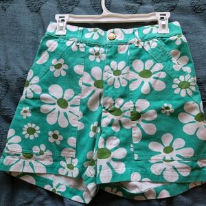 Big Bud Press Green Floral Shorts